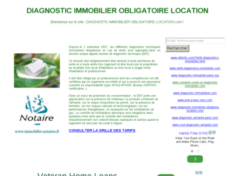 diagnostic-immobilier-obligatoire-location.com website preview