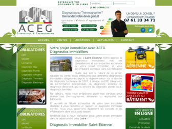 acegdiag.fr website preview