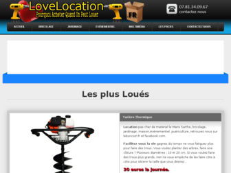 lovelocation.fr website preview