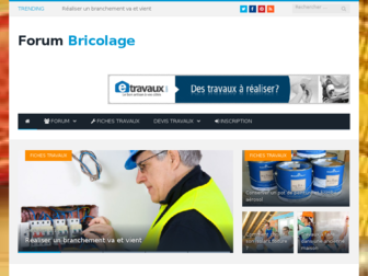 forumbricolage.fr website preview