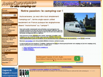 autocaravane.fr website preview