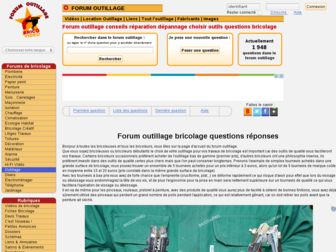 forum-outillage.com website preview