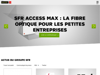 numericable-sfr.com website preview