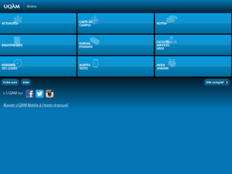 mobile.uqam.ca website preview
