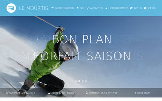 mourtis.fr website preview