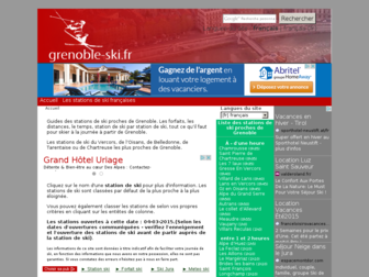 grenoble-ski.fr website preview