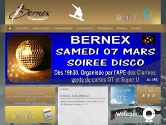 bernex.fr website preview