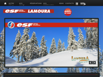 esf-lamoura.fr website preview