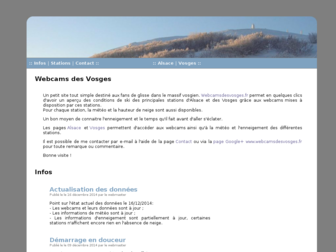 webcamsdesvosges.fr website preview