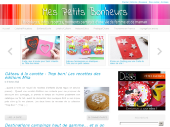 mespetitsbonheurs.com website preview