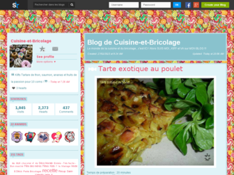 cuisine-et-bricolage.skyrock.com website preview