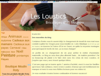 bricodesloustics.canalblog.com website preview