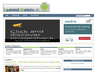 androidmobile.fr website preview