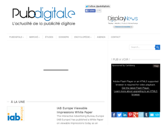 pubdigitale.fr website preview