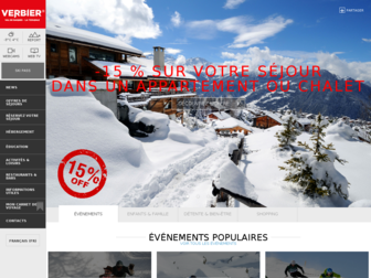 verbier.ch website preview