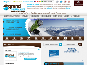 grand-tourmalet.com website preview