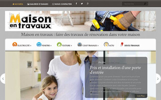 maisonentravaux.fr website preview