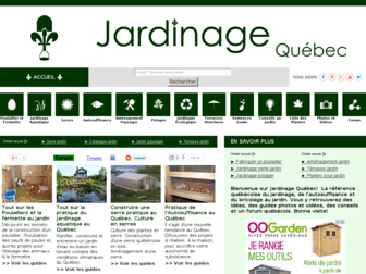 jardinage-quebec.com website preview