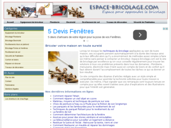 espace-bricolage.com website preview
