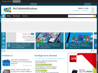 matablettewindows.com website preview