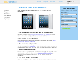 easytablettes.com website preview