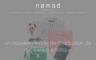nomadboutiquemobile.com website preview