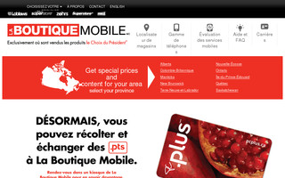 laboutiquemobile.ca website preview