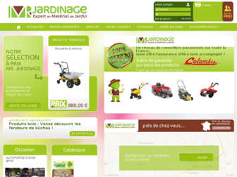 mr-jardinage.com website preview