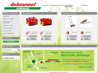 delourmel-jardinage.com website preview