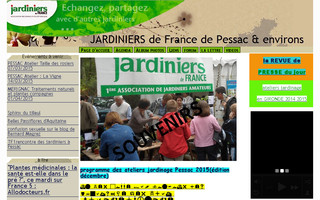 jardiniers.e-monsite.com website preview