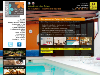 hotelpalaisdesfleurs.com website preview