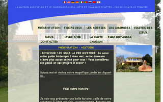 gitechambresauxfleurs.com website preview