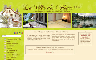 la-villa-talloires.com website preview