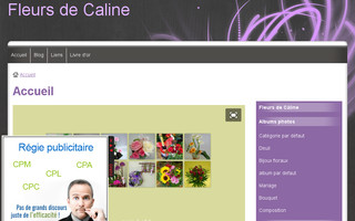 fleursdecaline.e-monsite.com website preview