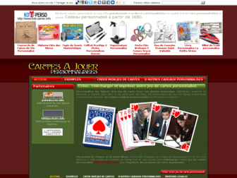 cartes-a-jouer.info website preview