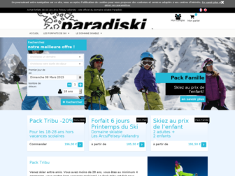 lesarcs.paradiski.com website preview