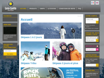 pass.lesgets.com website preview