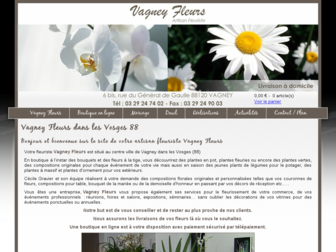 vagney-fleurs.com website preview