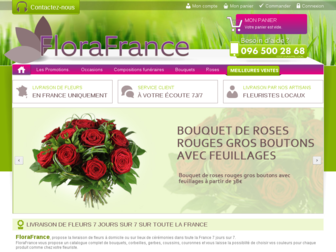 florafrance.com website preview