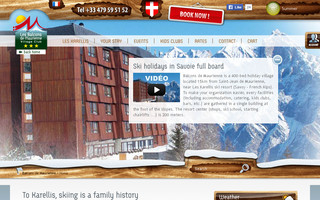 balconsdemaurienne.com website preview