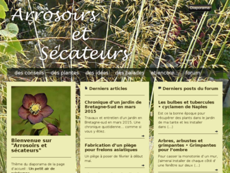 arrosoirs-secateurs.com website preview