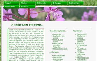 plantes-sauvages.com website preview