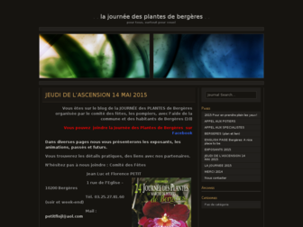 journeedesplantes.wordpress.com website preview