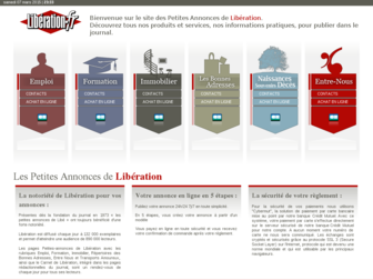 petites-annonces.liberation.fr website preview