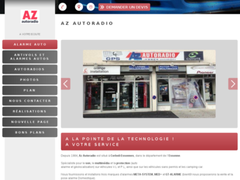azautoradio.fr website preview