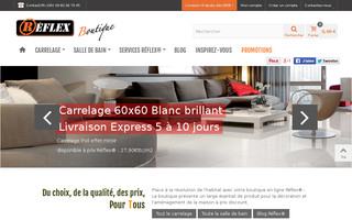 reflex-boutique.fr website preview