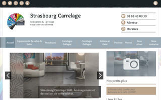 strasbourgcarrelage.com website preview