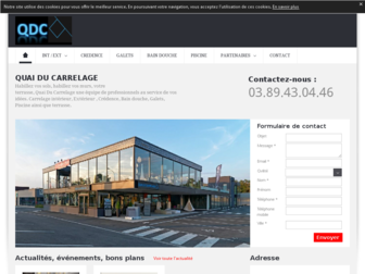 quaiducarrelage.fr website preview