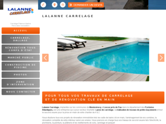 lalanne-carrelage.fr website preview