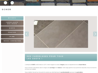 scher-carrelages.com website preview